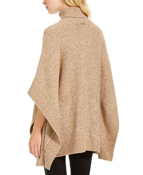 michael kors turtleneck poncho|MICHAEL Michael Kors Women's Wide.